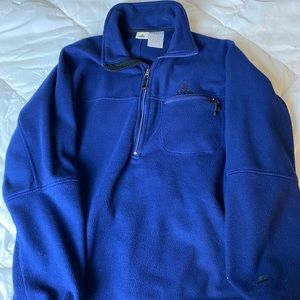 Vintage Nike ACG fit quarter zip. Blue. Medium.